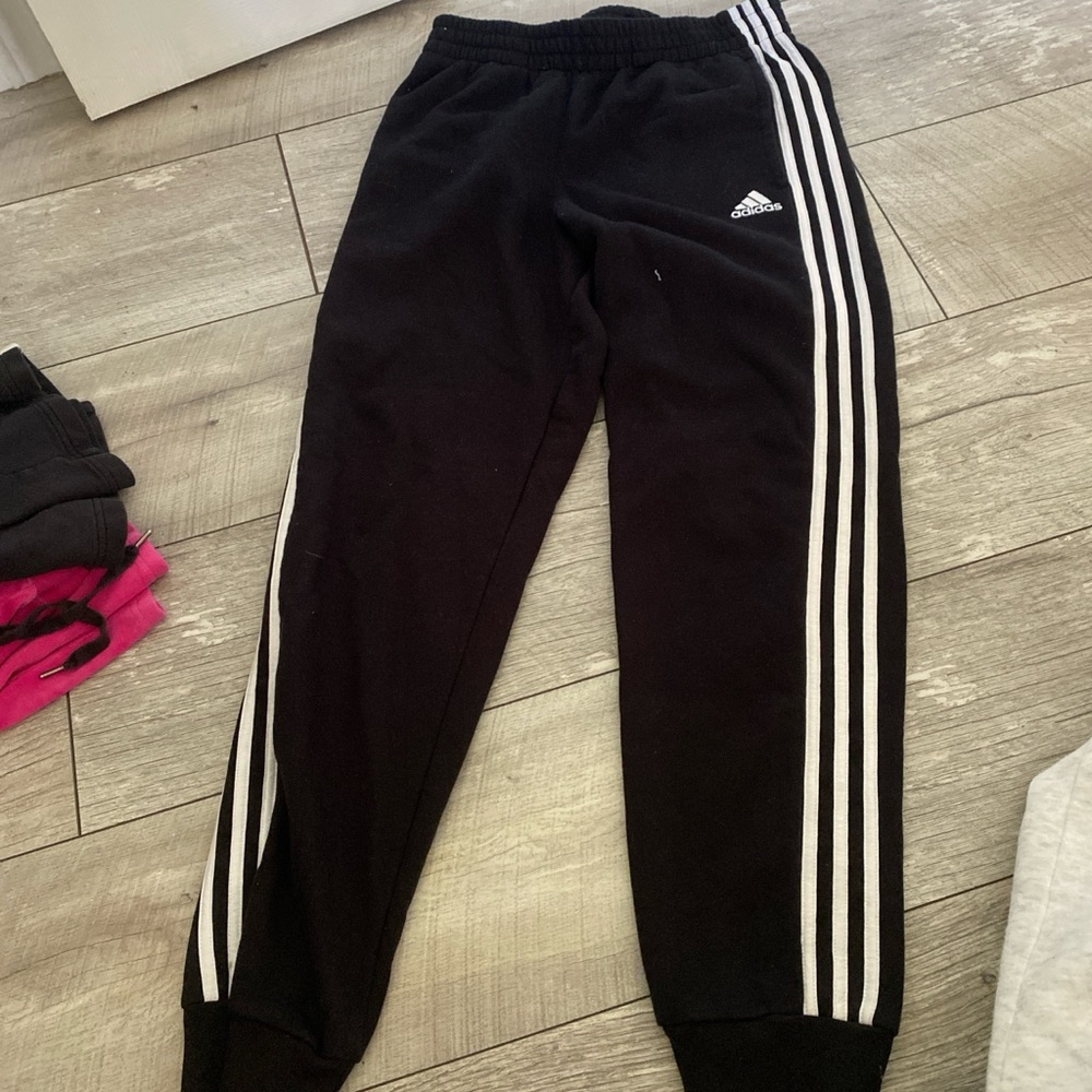 Adidas Black Jogger Pants